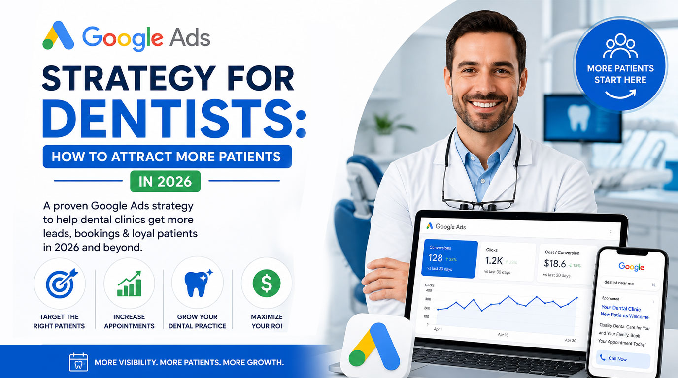 Google Ads Strategy for Dentists: How to Attract More Patients in 2026